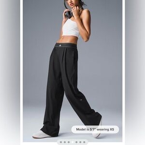 ALO- suit up trouser